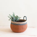 Panier de table fourre-tout Corail avec anse - Paniers artisanaux