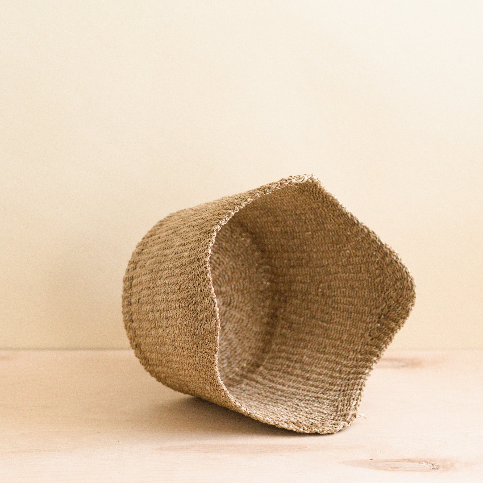 Panier à coquille Saint-Jacques naturel - Panier de jardinière