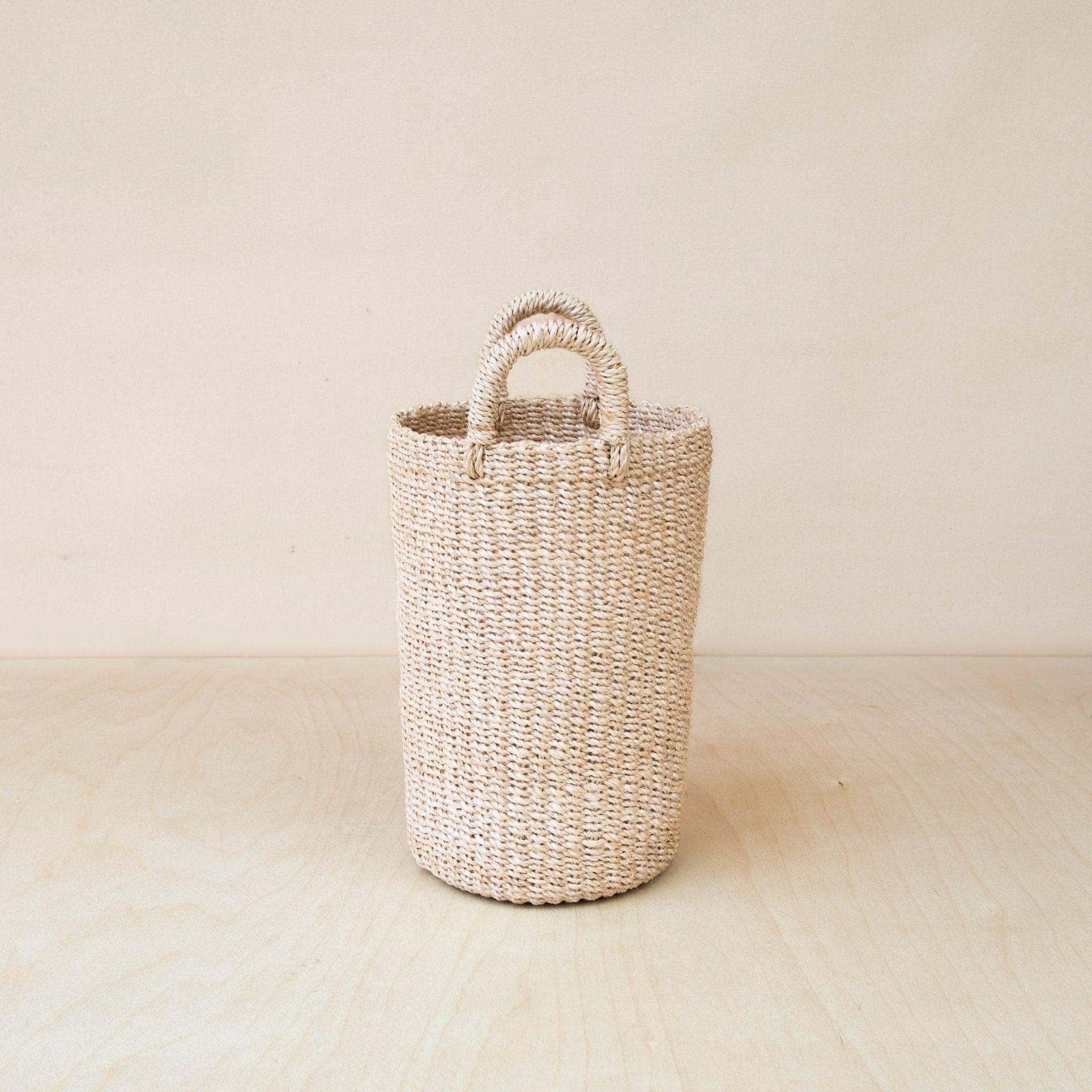 Vase-Panier Naturel - Paniers Faits à la Main