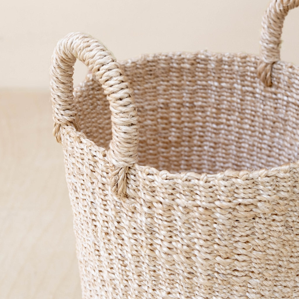 Vase-Panier Naturel - Paniers Faits à la Main