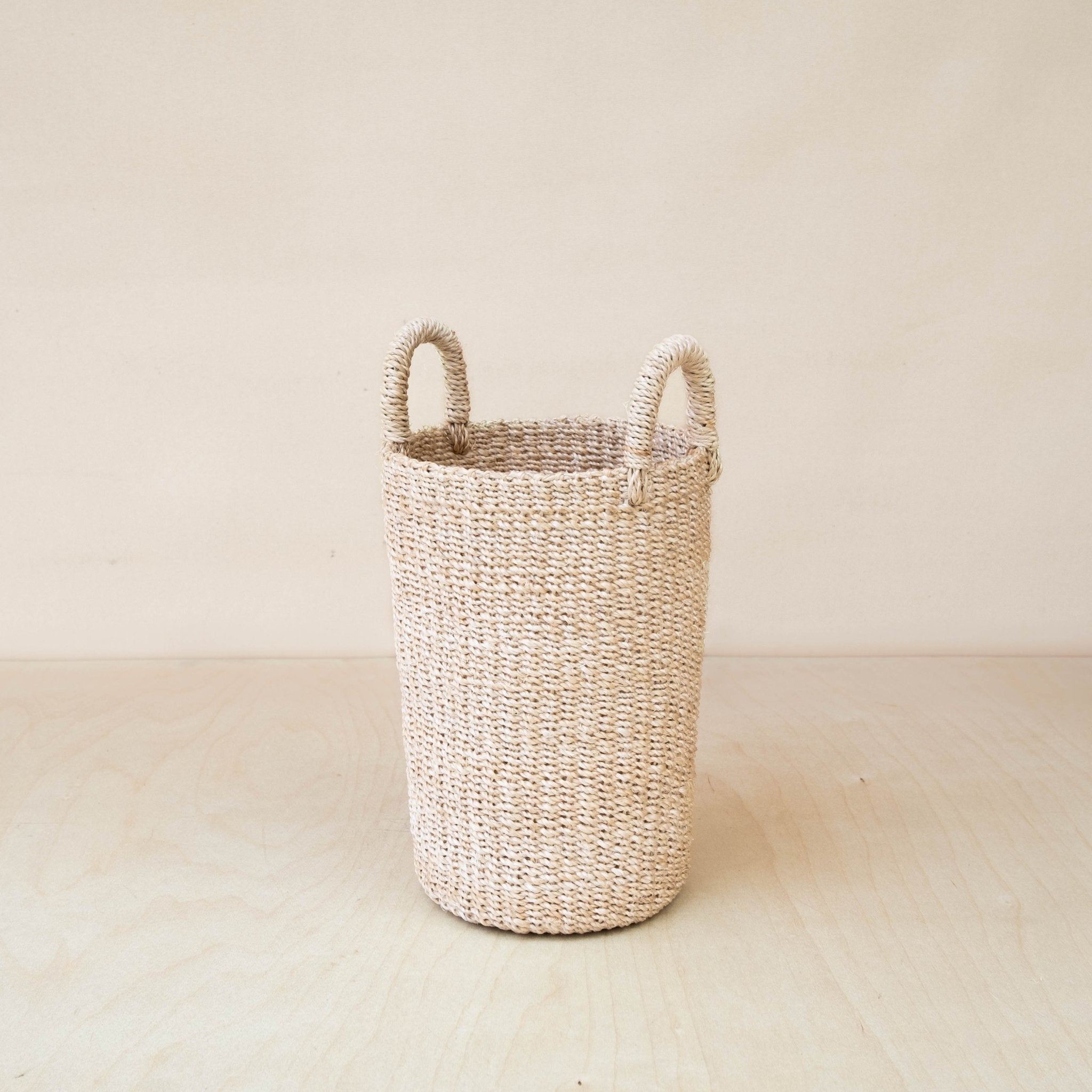 Vase-Panier Naturel - Paniers Faits à la Main
