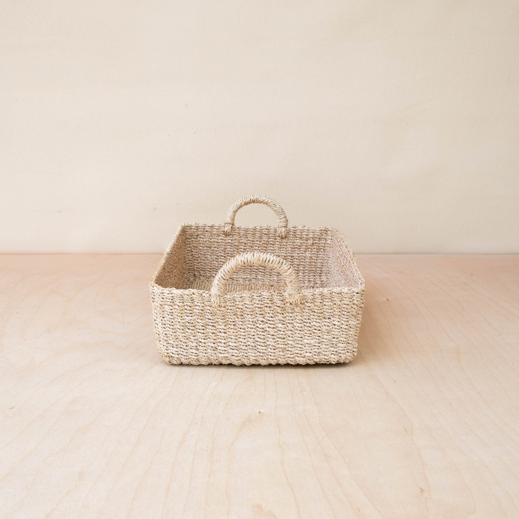 Plateau Rectangulaire Tressé - Panier Décoratif