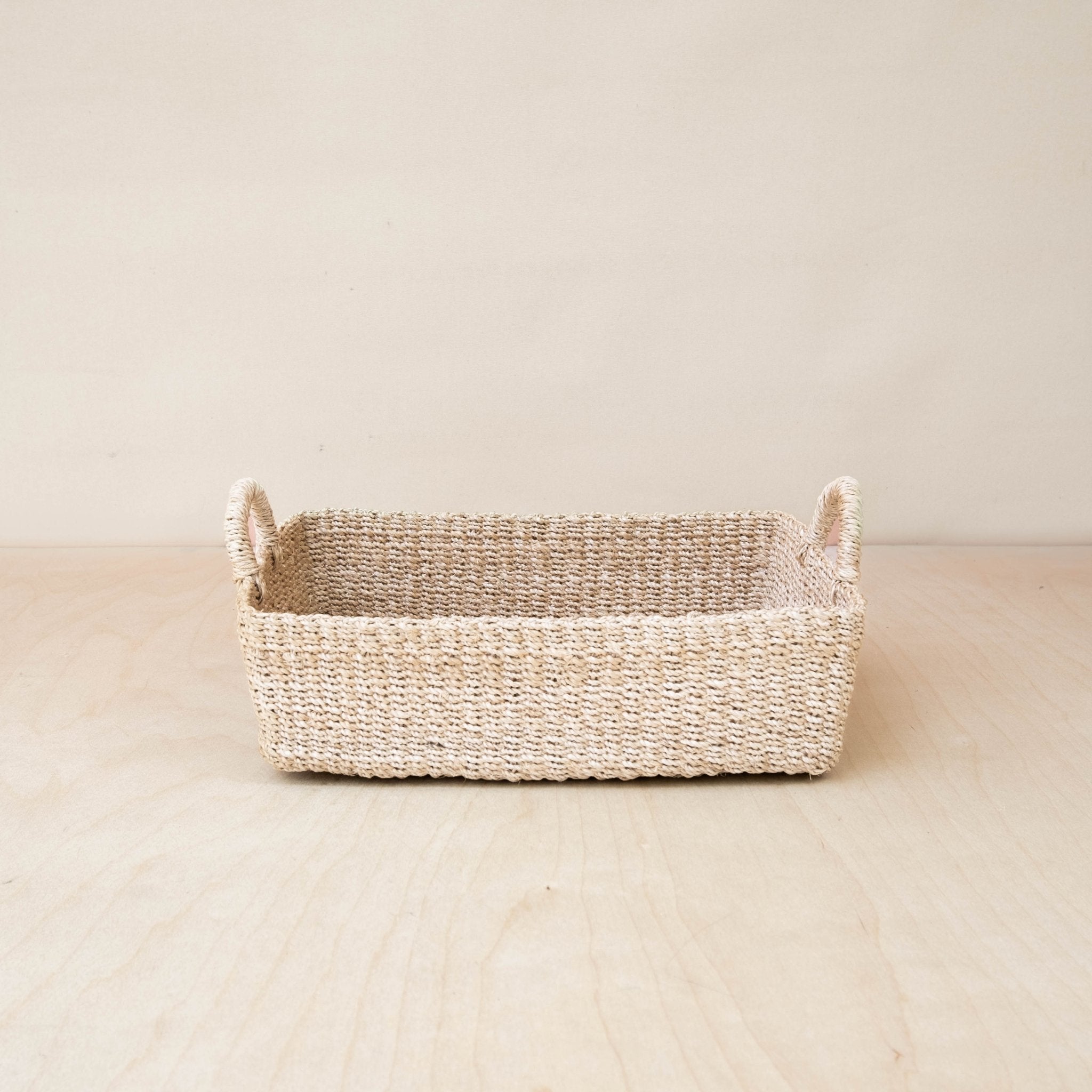 Plateau Rectangulaire Tressé - Panier Décoratif