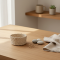 Natural Mini Trinket Basket - Enriched Scene