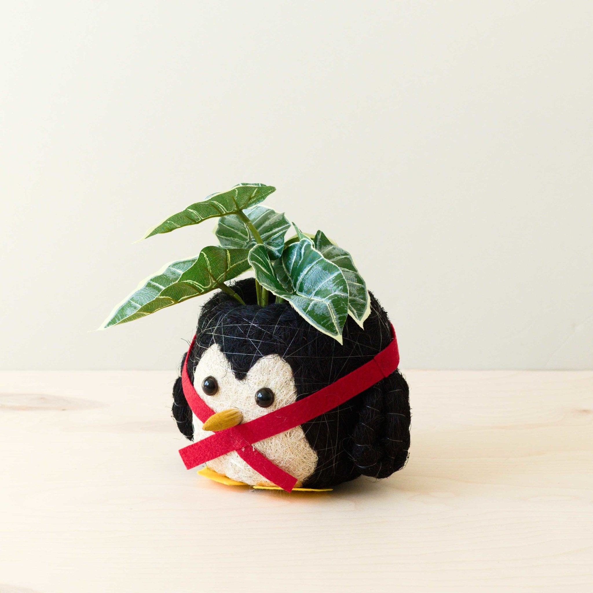 Cache-pot Pingouin - Pot en fibre de coco
