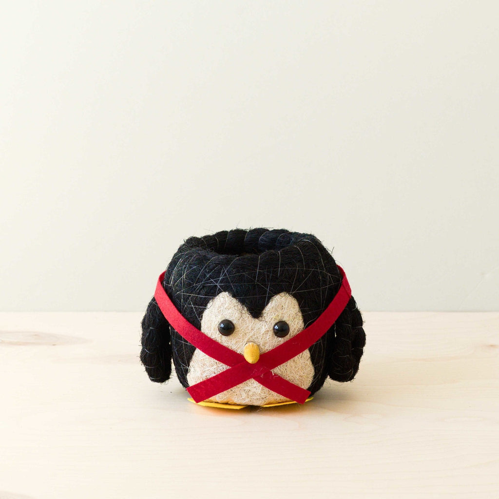Cache-pot Pingouin - Pot en fibre de coco