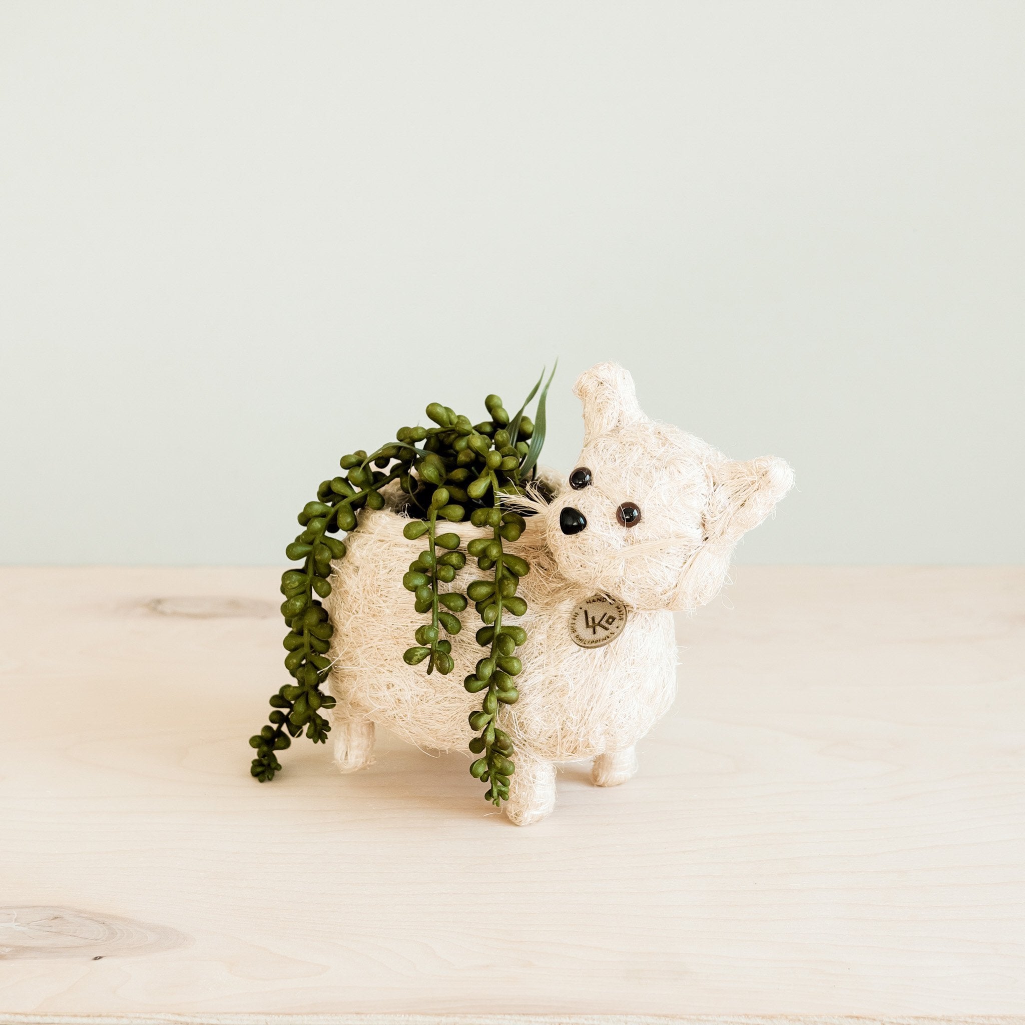 Pot de fleurs « Baby Cat » fait main