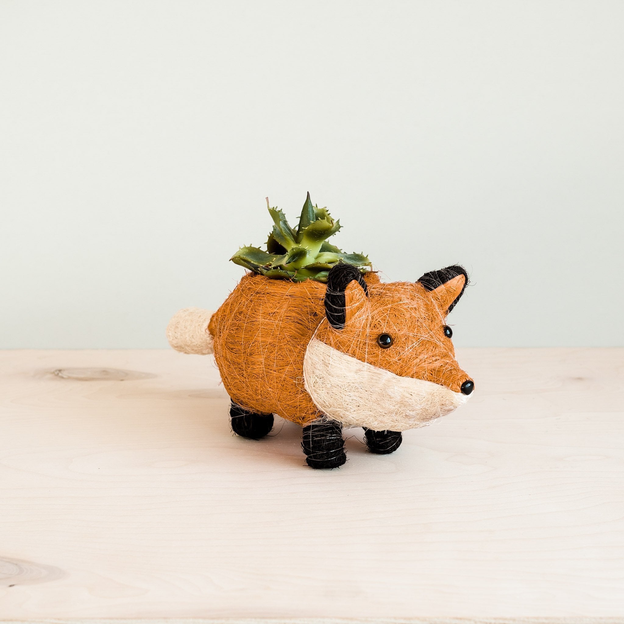 Jardinière Bébé Renard - Pot Fait Main