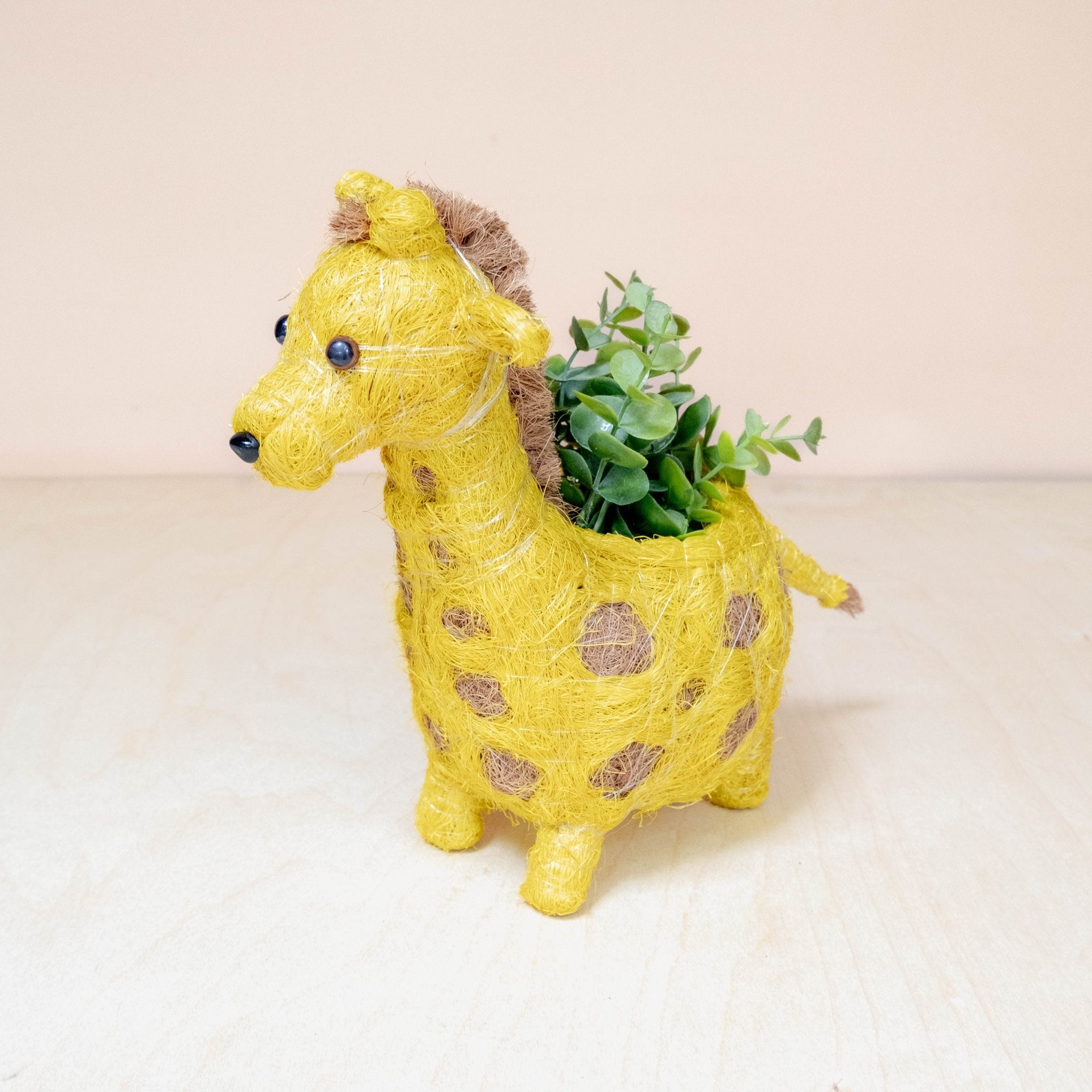 Jardinière Girafe Bébé - Pots en Fibre de Coco
