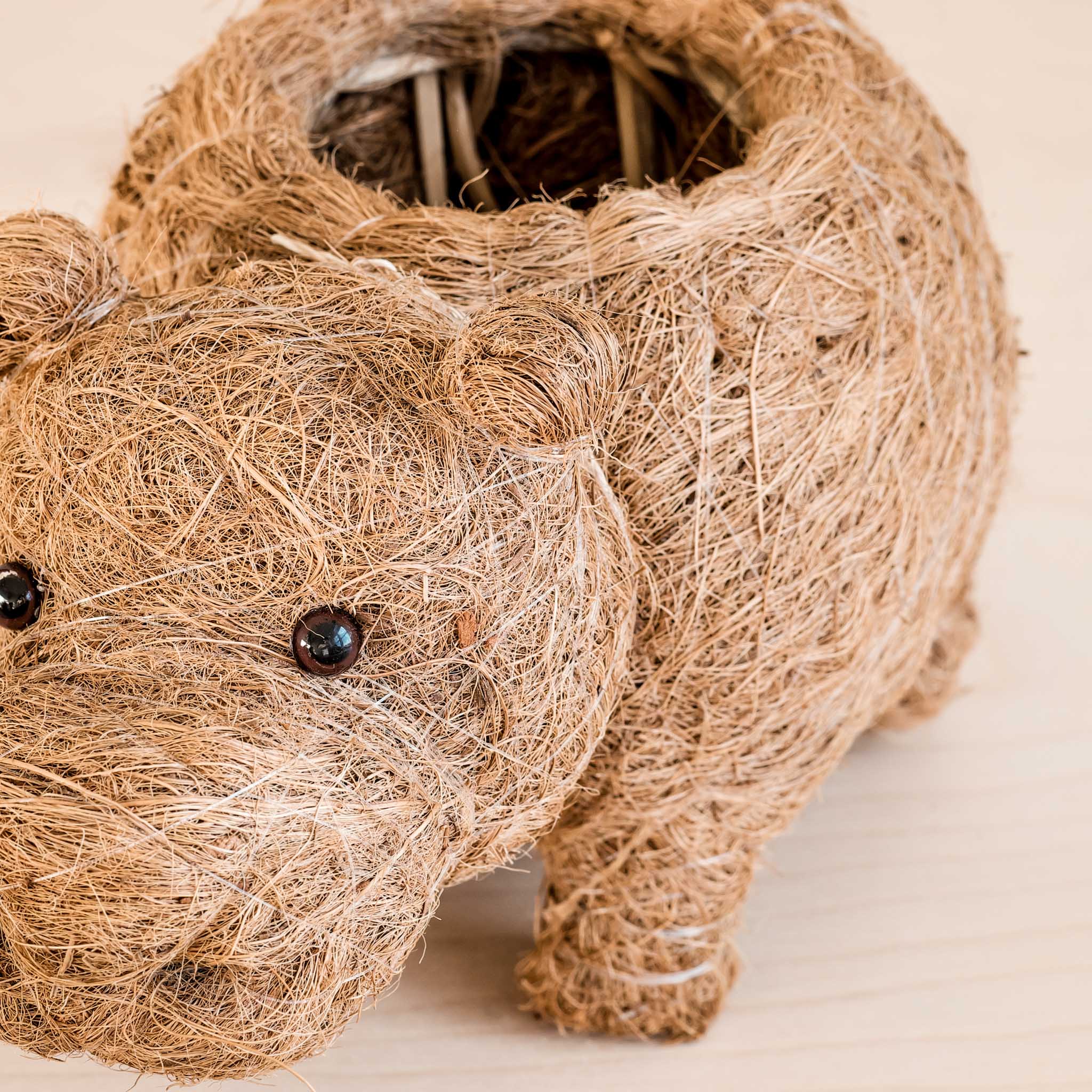 Pot de fleur bébé hippopotame – Pots faits main
