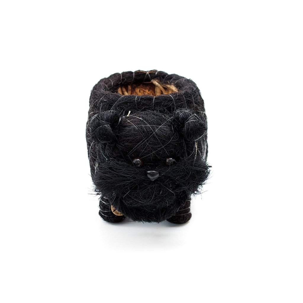 Pot de fleurs Bébé Schnauzer - Fibre de coco