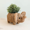 Pot de fleurs éléphant – Jardinière faite à la main