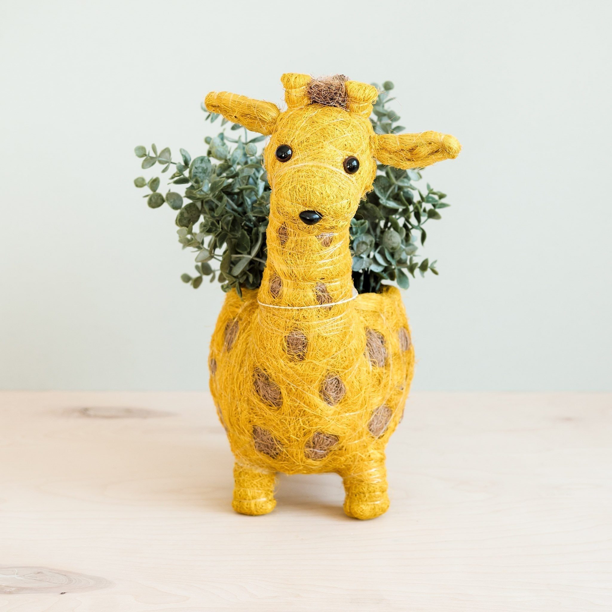 Jardinière Girafe - Jardinière en fibre de coco