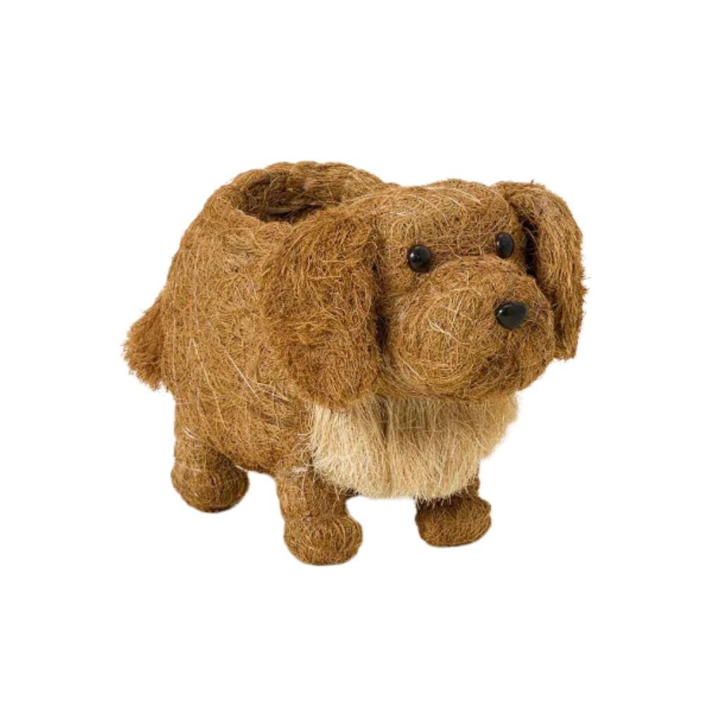 Jardinière Golden Retriever - Pot de fleurs chien