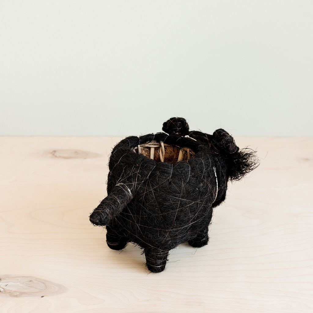 Pot de fleurs Schnauzer - Pots en fibre de coco